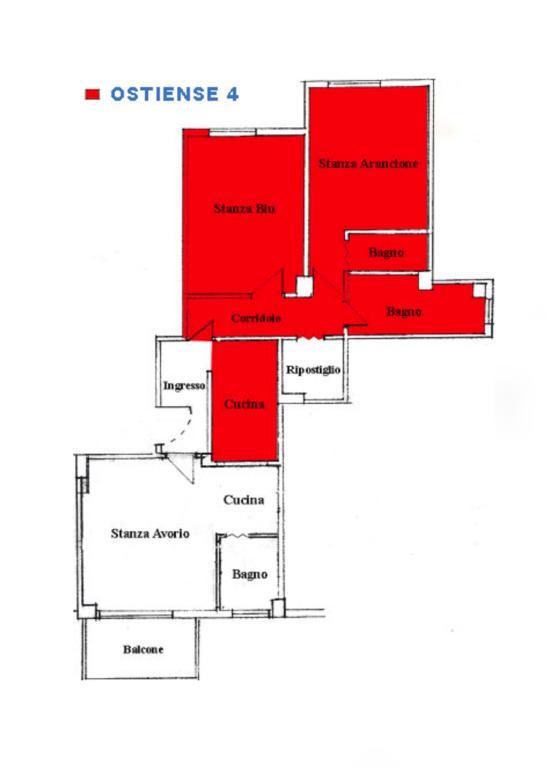אפרטהוטל Tourist House Roma מראה חיצוני תמונה
